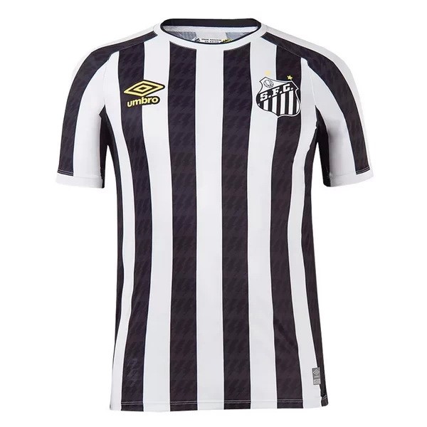 Tailandia Camiseta Santos Segunda Equipación 2021-2022 Negro Blanco